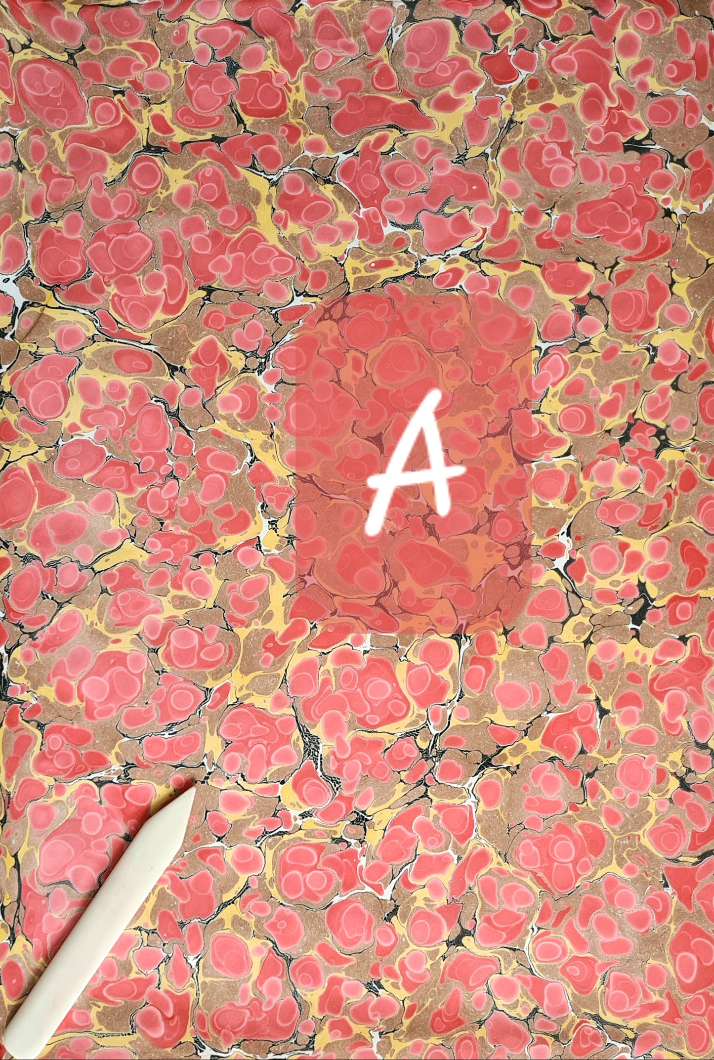 Marbled Paper Design A1