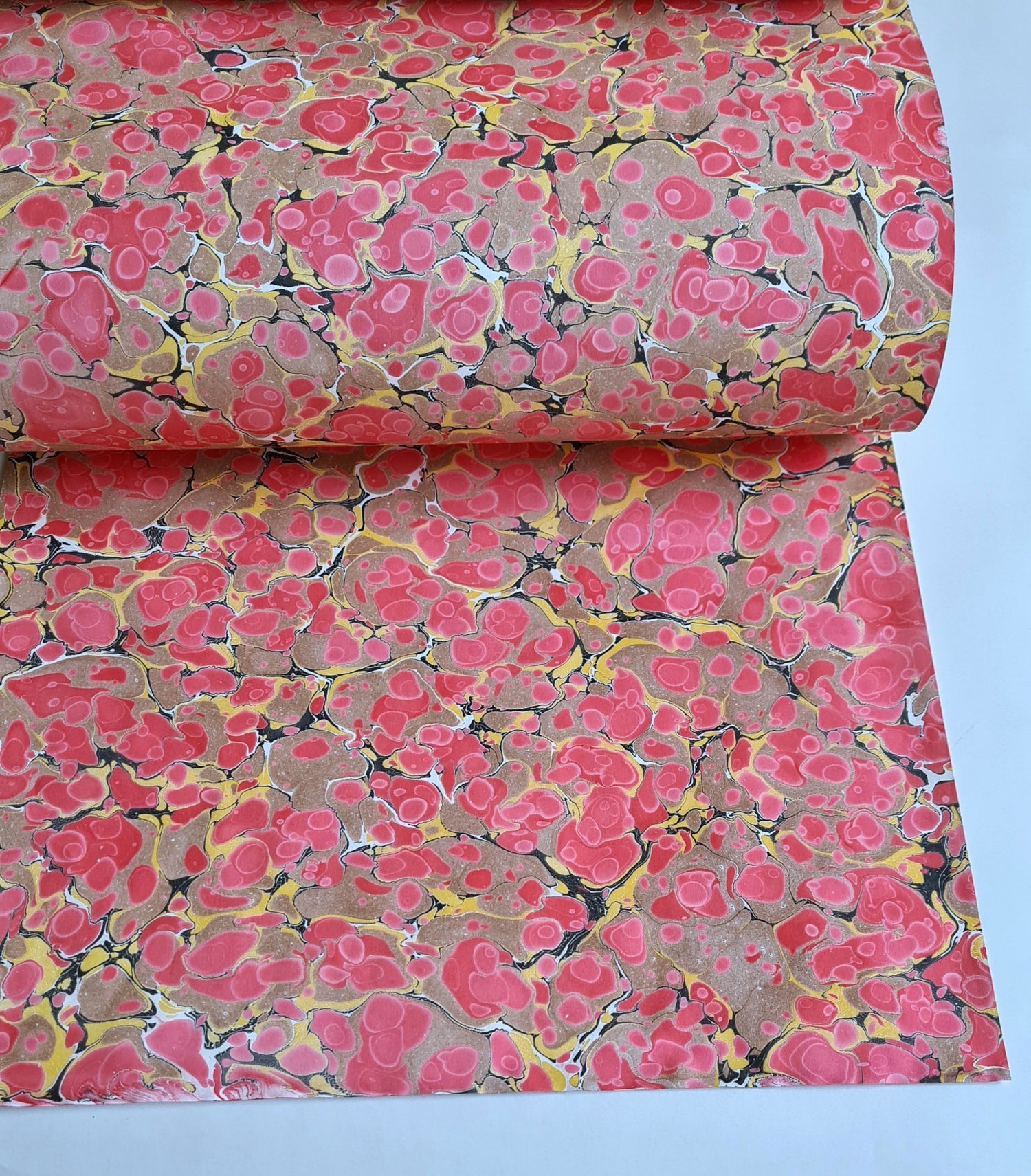 Hand Marbled Paper Designs 49 x 34 cm